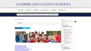 Students : Cumberland County Schools