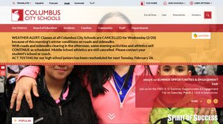 Columbus City Schools / Homepage