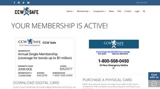 Your Membership is Active - CCW Safe National | CCW Safe Weapon ...