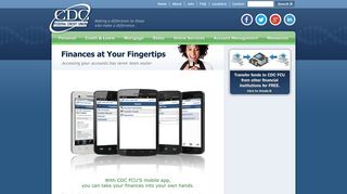 Mobile App - CDC Federal Credit Union