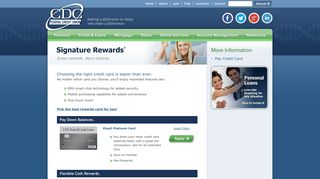 CDC Federal Credit Union - Visa Personal Credit Card
