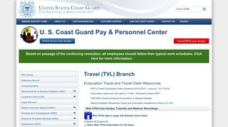 TPAX Guides - Deputy Commandant for Mission Support - Coast Guard