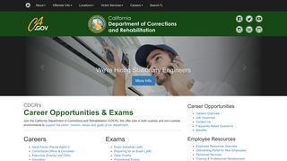 Career Opportunities with CDCR - California Department of ...