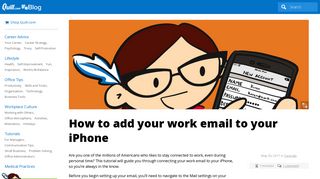 How to add your work email to your iPhone – Quill.com Blog