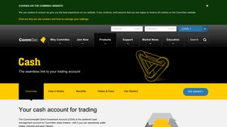 CommSec - Cash - The seamless link to your trading account