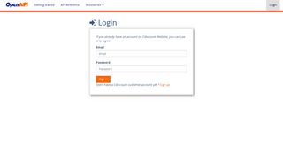 Login - Cdiscount Open API