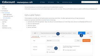 API connection – Cdiscount – Marketplace - Cdiscount Open API