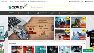 SCDKey – Best Global Digital Game CD Keys, Game Keys Marketplace