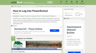 How to Log Into PowerSchool: 13 Steps (with Pictures) - wikiHow