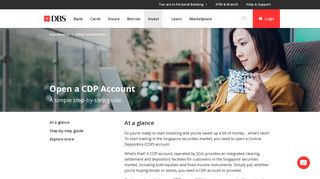 Open a CDP Account | DBS Singapore - DBS Bank