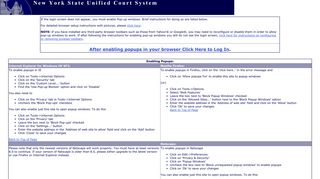 UCS - CDR - Login - Unified Court System