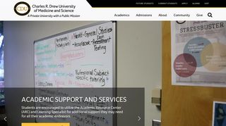 Student Portal | Charles R. Drew University of Medicine and Science