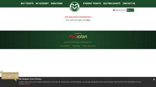 Colorado State University Athletics | Online Ticket Office | My Account