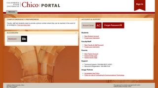 Chico State Portal - CSU, Chico