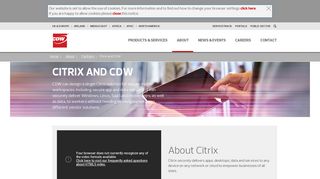 Citrix and CDW | CDW - CDW UK's