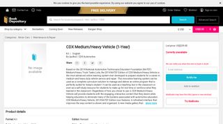 CDX Medium/Heavy Vehicle (1-Year) : CDX Automotive ...