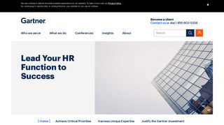 Lead Your HR Function to Success - Gartner