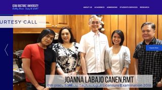 Cebu Doctors' University – Building Dreams, Seizing the World