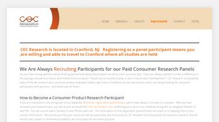 participate - CEC Research
