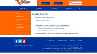 PowerSchool - Franklin Middle School - Cedar Rapids Community ...