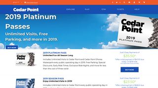 Season Passes | Unlimited Visits All Season Long | Cedar Point