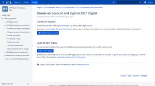 Create an account and login to CEF Digital - CEF Digital Knowledge ...