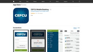 CEFCU Mobile Banking on the App Store - iTunes - Apple