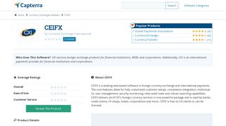 CEIFX Reviews and Pricing - 2019 - Capterra