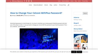 How to Change Your Celcom WiFiPlus Password? | Wireless Tips