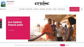 Earn Celebrity Rewards points - Cruise Trade News