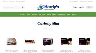 Celebrity Slim | Hardy's | New Zealand - Hardy's Health Store