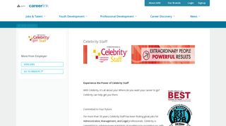 Celebrity Staff Careers | Careerlink