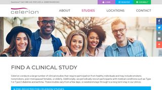 Find a Clinical Study | Celerion - Clinical Research, Participate in a ...