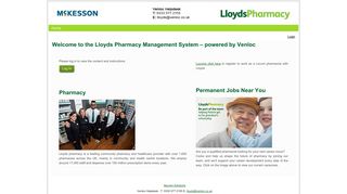 the Lloyds Pharmacy Management System - Venloc