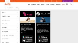 Manage your Cell C account with our Mobile App | Cell C
