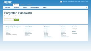 Forgotten Password - Cellcom - my/forgottenPassword ...