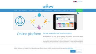 Online Platform | The Cellnovo Diabetes Management System