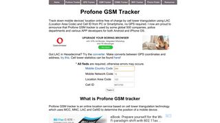 GSM Tracker - CellPhoneTrackers.org
