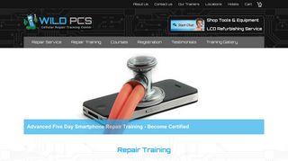 Wild PCS Cell Phone Repair Training | Advanced 5 Day Certification ...