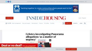 Inside Housing - Home - Celotex investigating Panorama allegations ...
