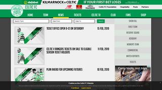 Tickets - Celtic FC