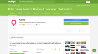 Celtra Pricing, Features, Reviews & Comparison of Alternatives ...