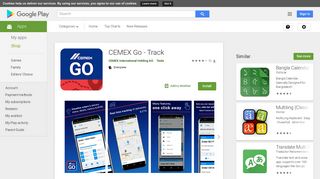 Cemex Go - Track - Apps on Google Play