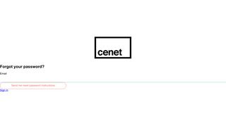 Forgot your password? - Login | CENET