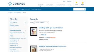 Spanish - World Languages - Cengage