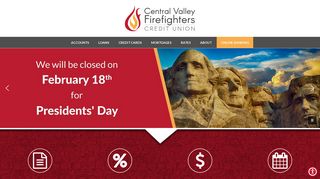 Central Valley Firefighters Credit Union: Welcome