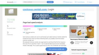 Access costcous.centah.com. Login