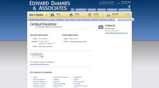 Texas Centauri Insurance insurance agent | Edward DeMars ...
