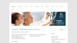 Centegra Health System | Resources for our clinicians
