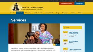 Services – Center for Disability Rights